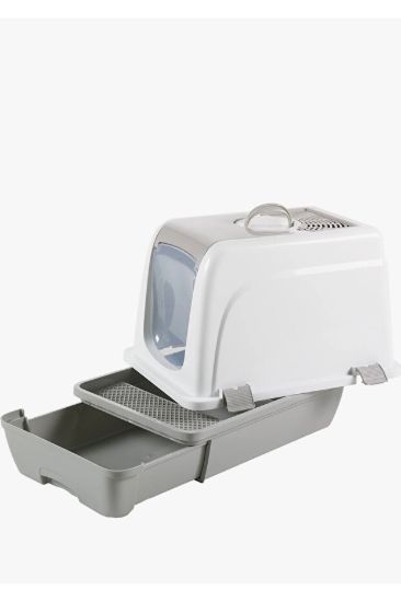 ÇEKMECELİ KUM KABI BEJ resmi